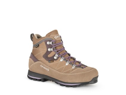 AKU TREKKER LITE 3 GTX - dámská kožená - béžová