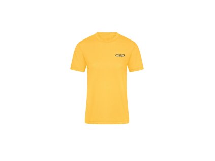 Core Run Shirt SS marigold W5A3M5 w front 1 white 4to5